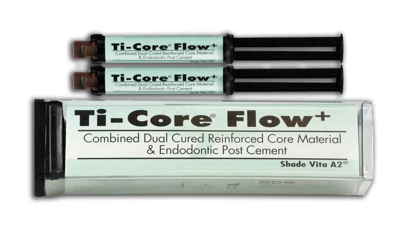 Ti-Core Flow+ Automix Base & Catalyst Core Build-Up Material, Dual-Cure, Complete Kit, Vita A2, 1/Pk, 832-00 thumbnail 10