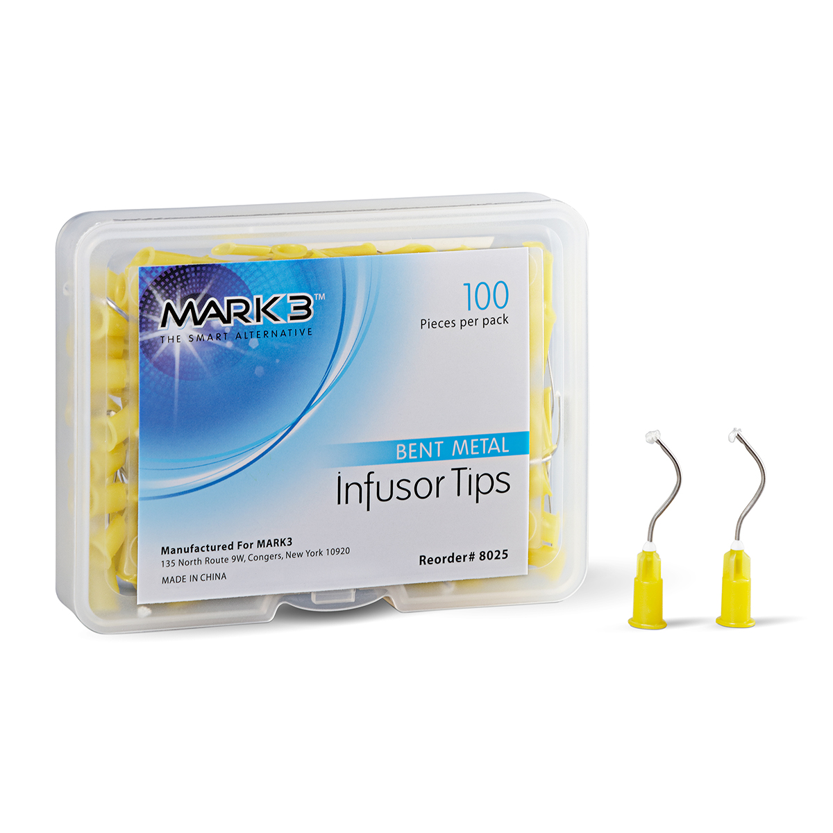Mark 3 Infusor Tips Bent Pack of 100 product image