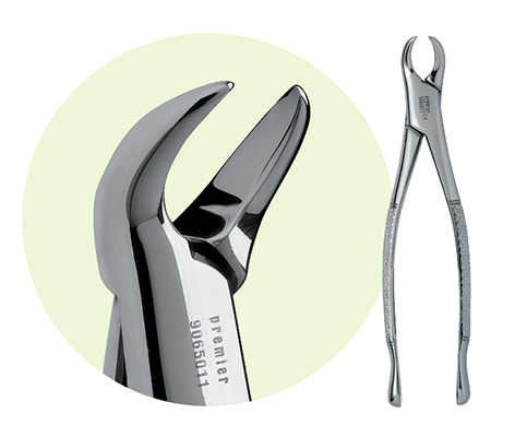 Extraction Forceps, Mandibular, Smooth, # 23, 1/Pk, 9065011 thumbnail 5