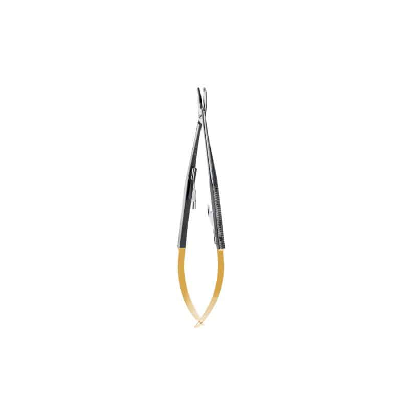 Needle Holder Castroviejo Curved Perma Sharp Stainless Steel 5.5 in Ea product image