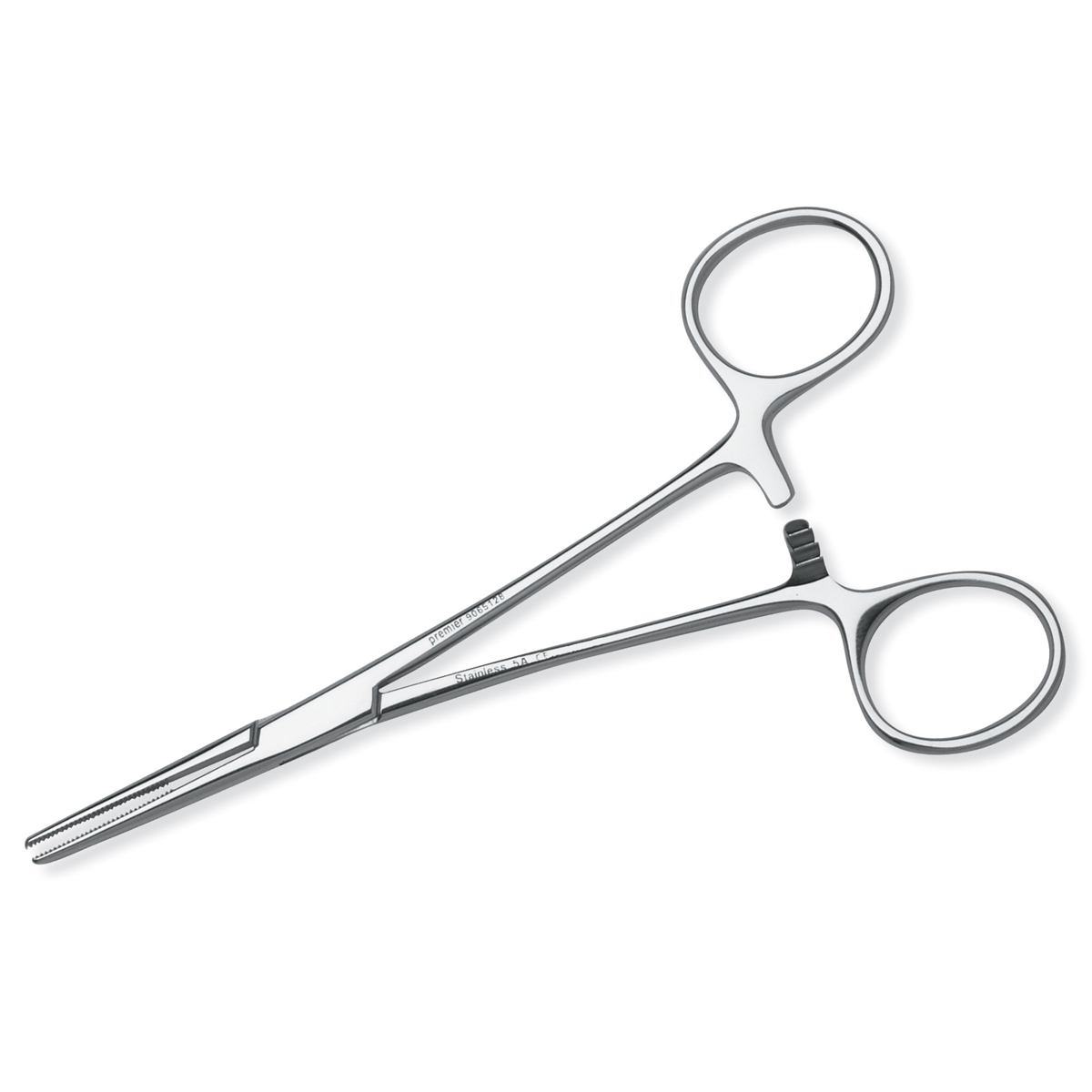 Hemostat, Straight, Stainless Steel, 5-1/2", 1/Pk, 9065128 thumbnail 6