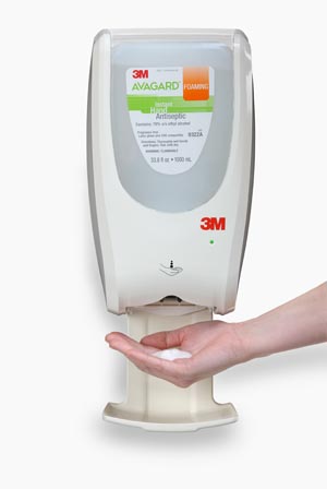 Avagard Hand Sanitizer Dispenser Touchless White 4/Ca thumbnail 3