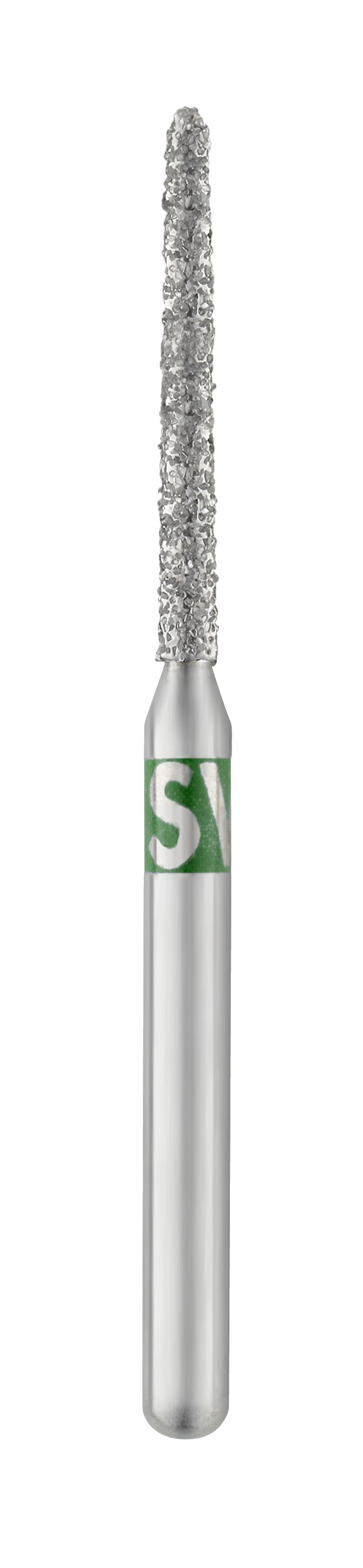 Piranha Diamond Single-Use Burs, FG, Curettage, # 879K-012, 1.2 mm, Coarse, Green, 25/Pk, 879K-012C thumbnail 6