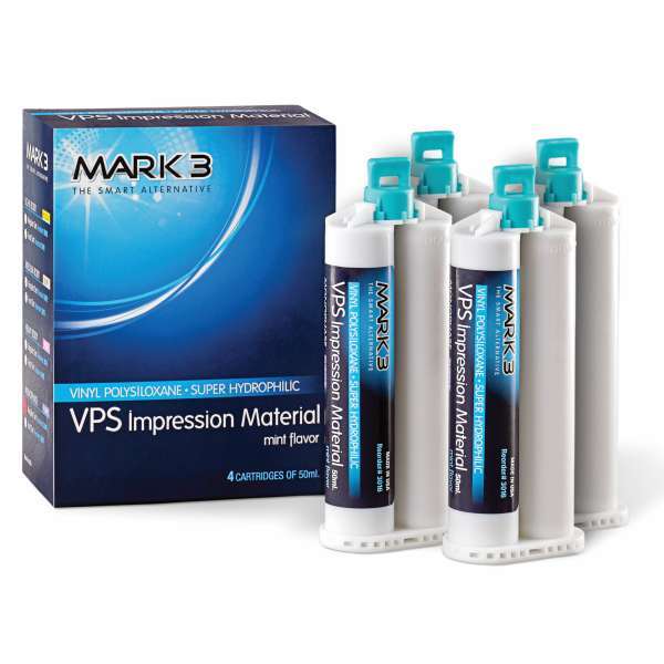 VPS Impression Material Heavy Regular Set 50ml. Cartridges 100/cs. - MARK3* product image