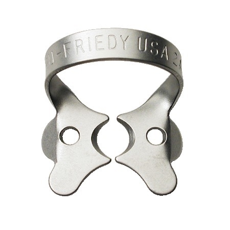 Rubber Dam Clamp, # 2A, Larger Premolars, Satin Steel, 1/Pk, RDCM2A thumbnail 12