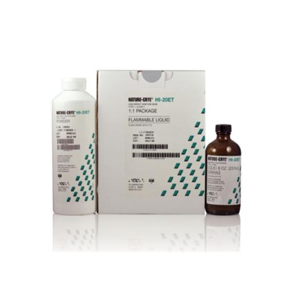 Nature-Cryl Denture Resin HI-20ET Heat Cure COE-LOR Heavy 5Lb thumbnail 3