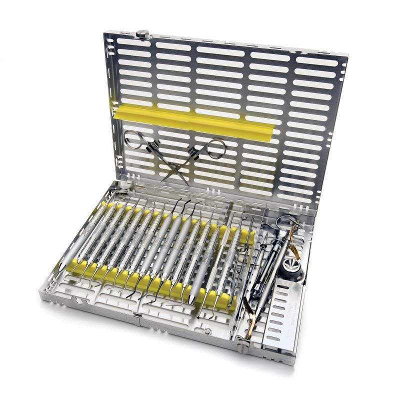 IMS Restorative Cassette Stainless Steel Yellow 16 Instruments Ea thumbnail 5