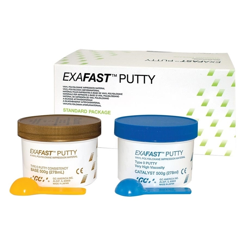 Exafast NDS Impression Material Putty Kit, 278 ml, Green, 1/Pk, 137307 thumbnail 12
