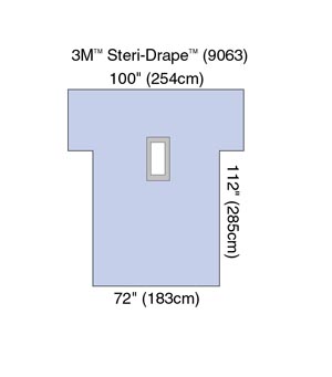 3M GENERAL SURGERY DRAPES 9063 product image