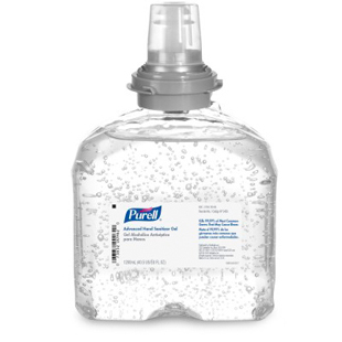 PURELL Advanced Hand Sanitizer Gel Refill for TFX Dispenser 1200ml Gojo 5456-04-EA product image