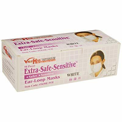 Extra-Safe Sensitive Masks, Light Pink, 50/Pk, 5430E-LP thumbnail 4