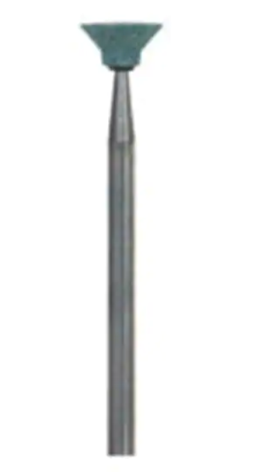 Dura-Green Mounted Stones Inverted Cone Green 72/Bx thumbnail 9