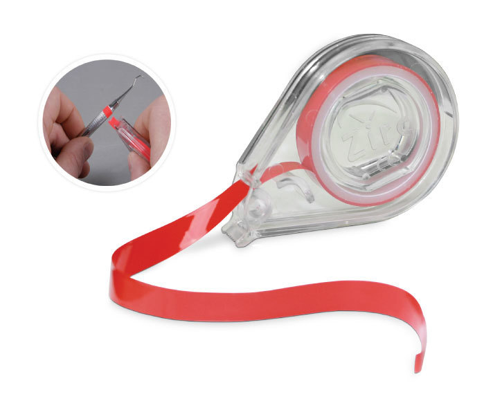 E-Z ID Tape Roll, 10' x 1/4", Green, 1/Pk, 70Z300D thumbnail 10