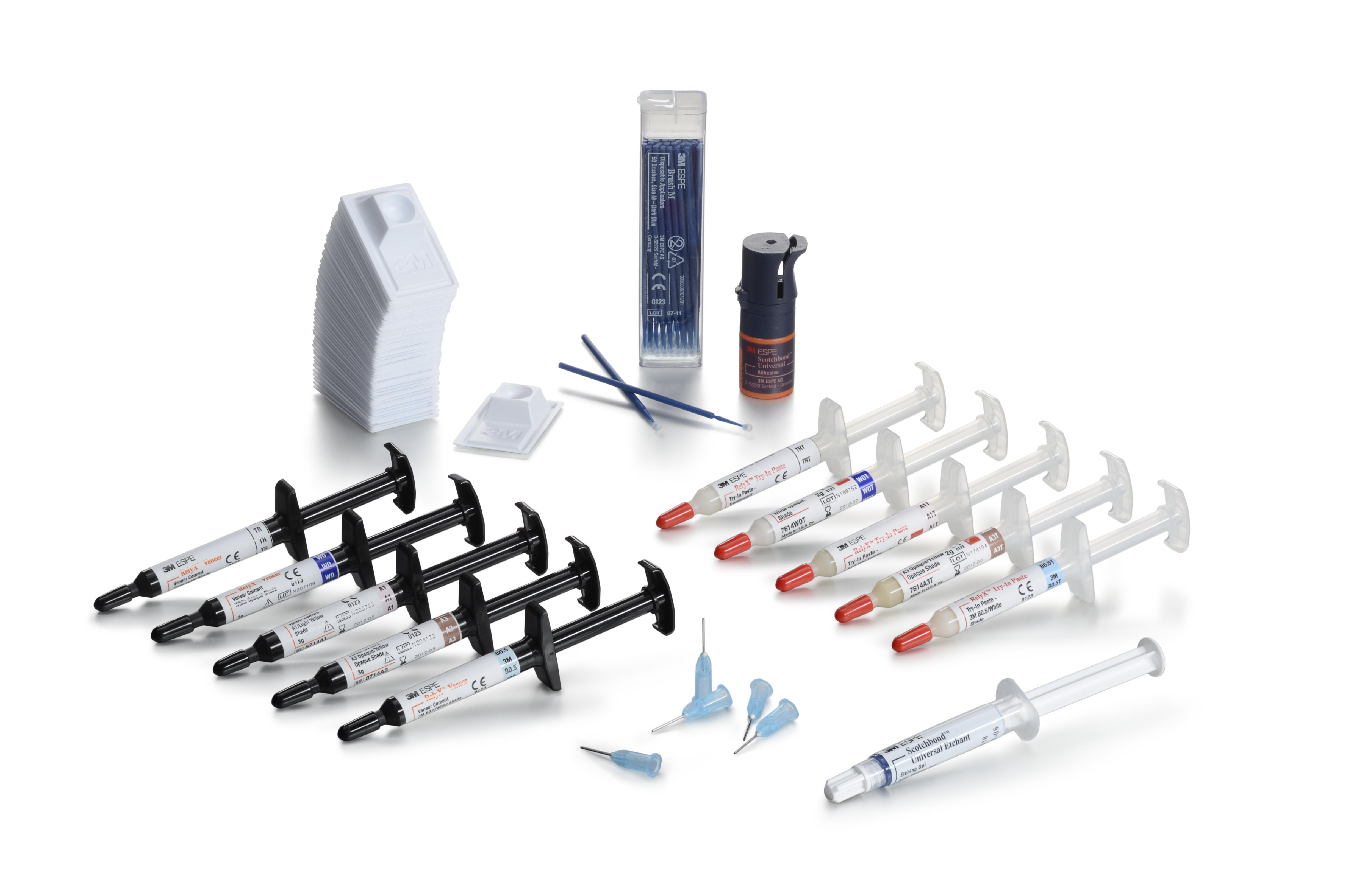 RelyX Light Curing Resin Veneer Cement, Introductory Kit, 1/Pk thumbnail 6