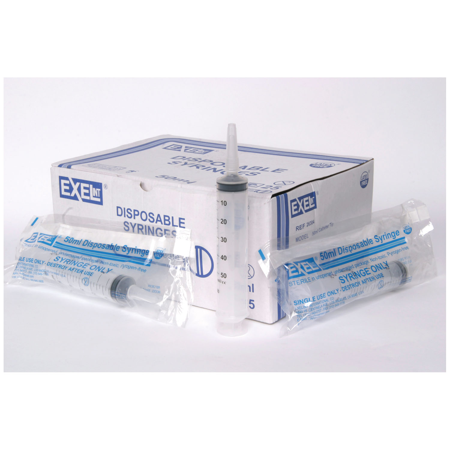 Catheter Tip Syringe 50-60cc With Cap Centric 25Bx product image