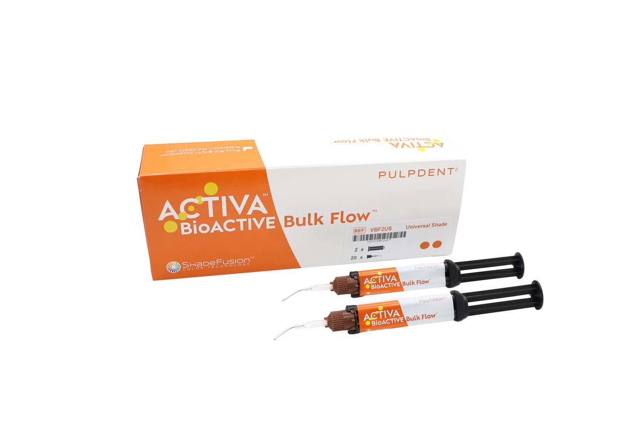 Activa BioACTIVE Bulk Flow Bulk Fill Composite Fusion ShadeFusion Twin Pack 2/Kt product image