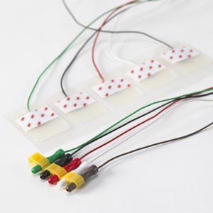 3M RED DOT ECG MONITORING ELECTRODES WITH PRE-ATTACHED LEAD WIRE 2289PAL product image