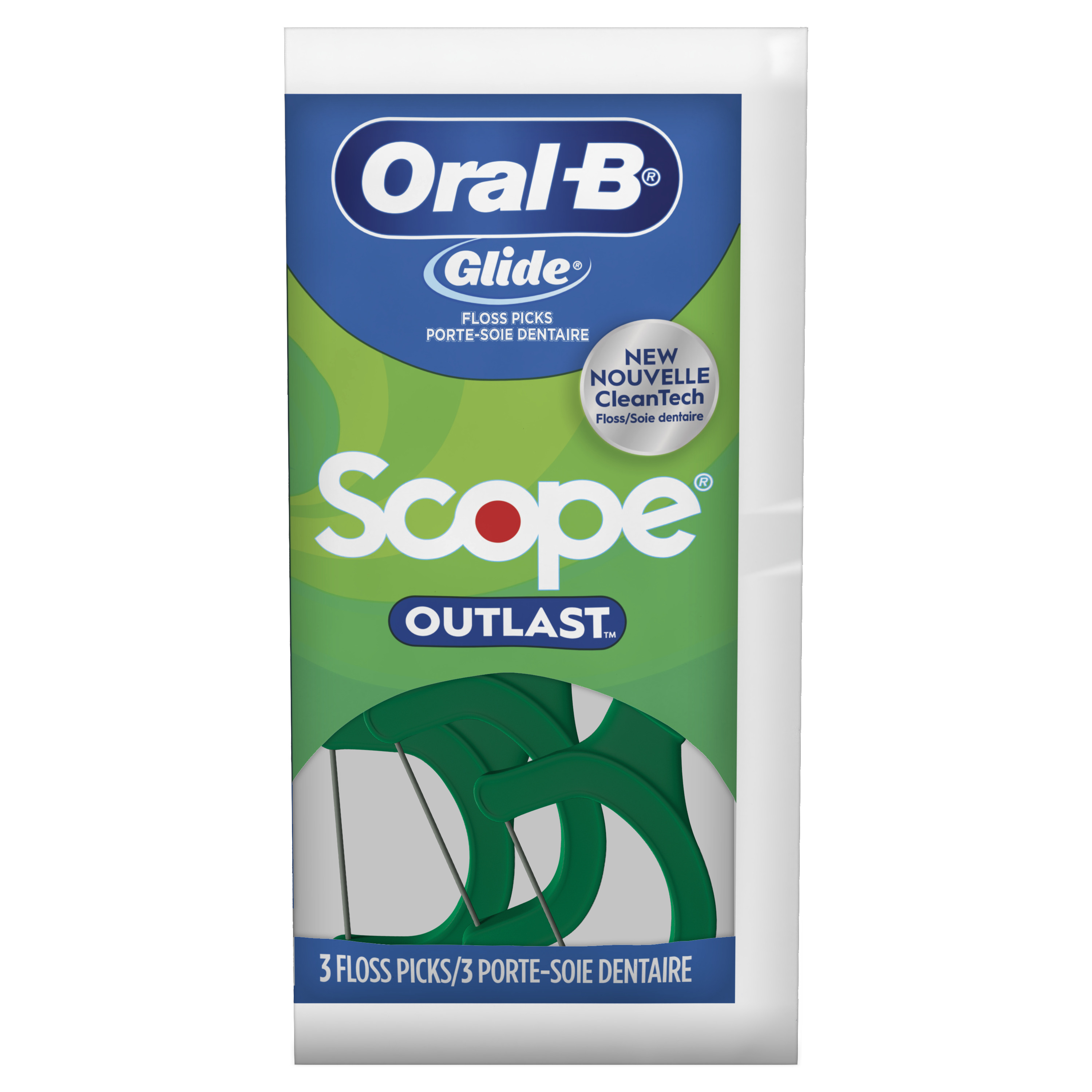 Oral-B Glide Complete Floss Picks w/Scope 3/Pk x 72/Box, 80754437 thumbnail 13