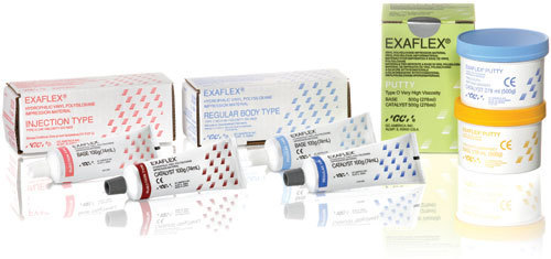 Exaflex Hydrophilic VPS Impression Material, Putty Clinic Pack, 5/Set thumbnail 7