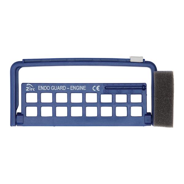 Steri-Endo Guard, 16-Hole, for Engine and Hand Files, 5 3/8" x 3/8" x 2 3/16", Blue, 1/Pk, 50Z452B thumbnail 6