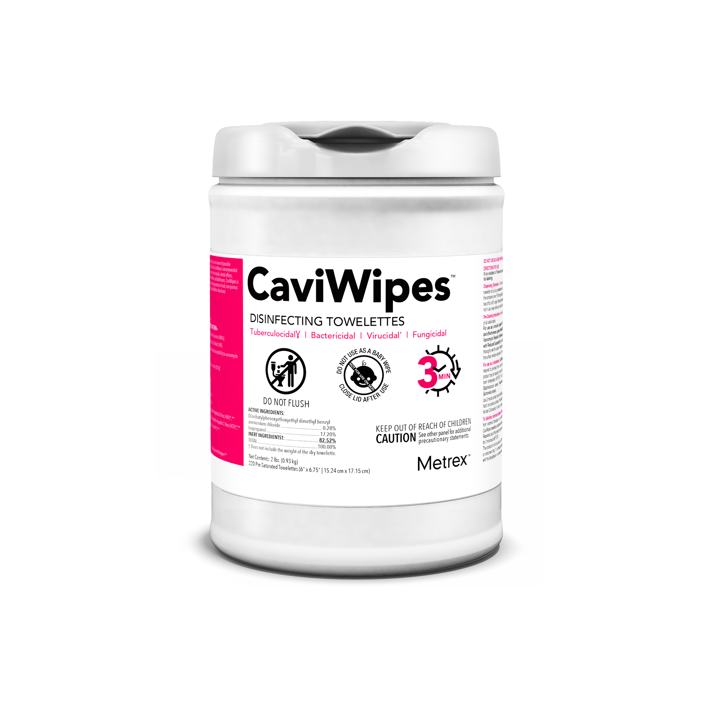 Caviwipes 220ct Case of 12 thumbnail 2
