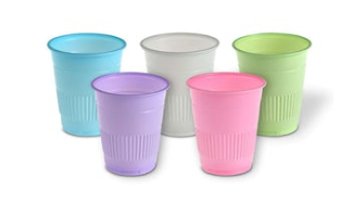 MARK3 Blue Disposable Plastic Cups 5oz Case of 1000 - MARK3 Blue Disposable Plastic Cups 5oz Case of 1000 - Image 1