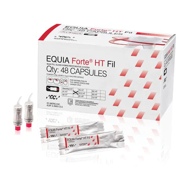 Equia Forte HT Fil Capsule Refill, A1, 48/Pk thumbnail 11