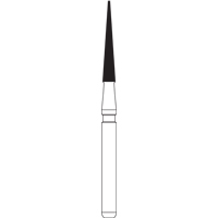 NTI 8-Fluted Trimming & Finishing Carbide Burs, FG, Safe End, TDF-9, 1.4 mm, 5/Pk, H135-014 product image