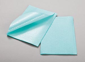 Procedure Towel 3 Ply Tissue 13 in x 18 in Blue Disposable 500/Ca thumbnail 6