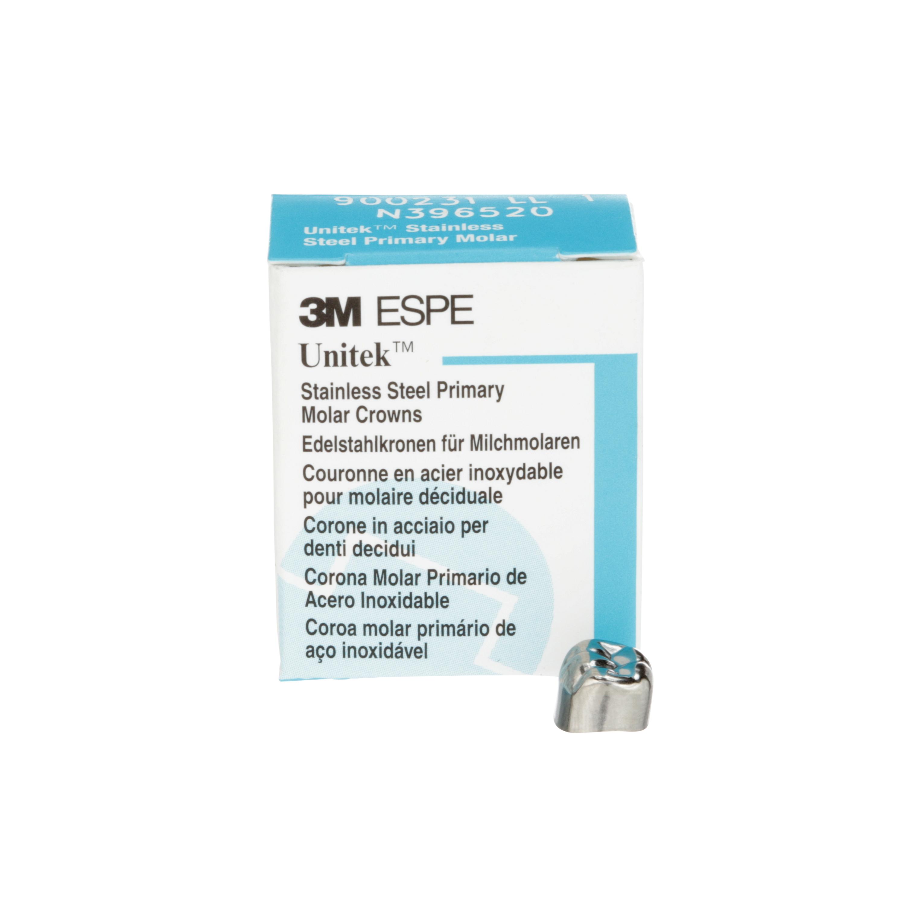 Unitek Crowns SS 2nd Prim Mol LL1 900231 5/Bx thumbnail 8