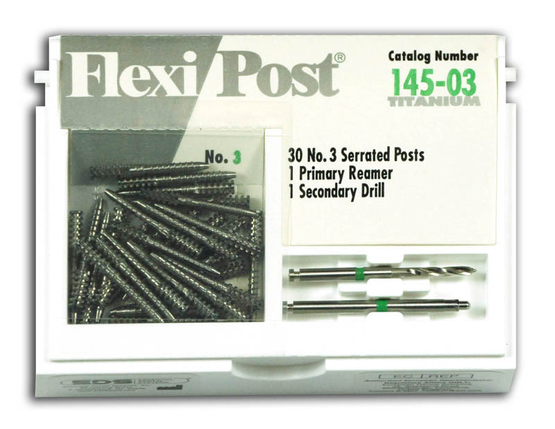 Green Size 3 Titanium Flexi-Post Economy Refill Pack of 30 thumbnail 3