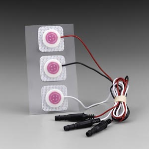 3M RED DOT ECG MONITORING ELECTRODES WITH PRE-ATTACHED LEAD WIRE 2282 product image