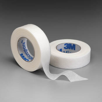 Micropore Surgical Tape Paper .5"x10yd White Non-Sterile 24/Bx thumbnail 2