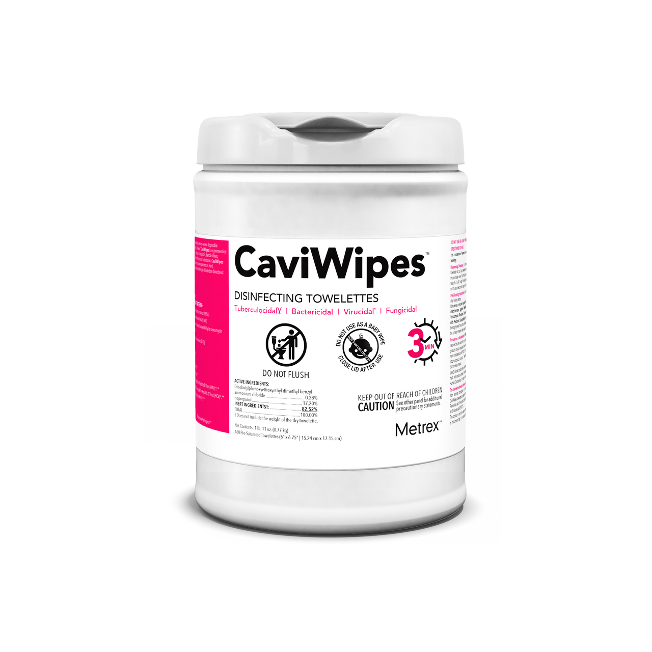 Caviwipes Disinfecting Towelettes - Large - 160/Tub PPE image
