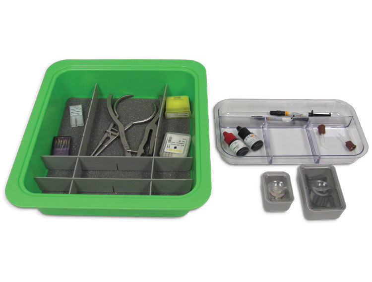 Procedure Tubs, Complete Tub Kit, Blue, 1/Pk, 20Z455B thumbnail 8