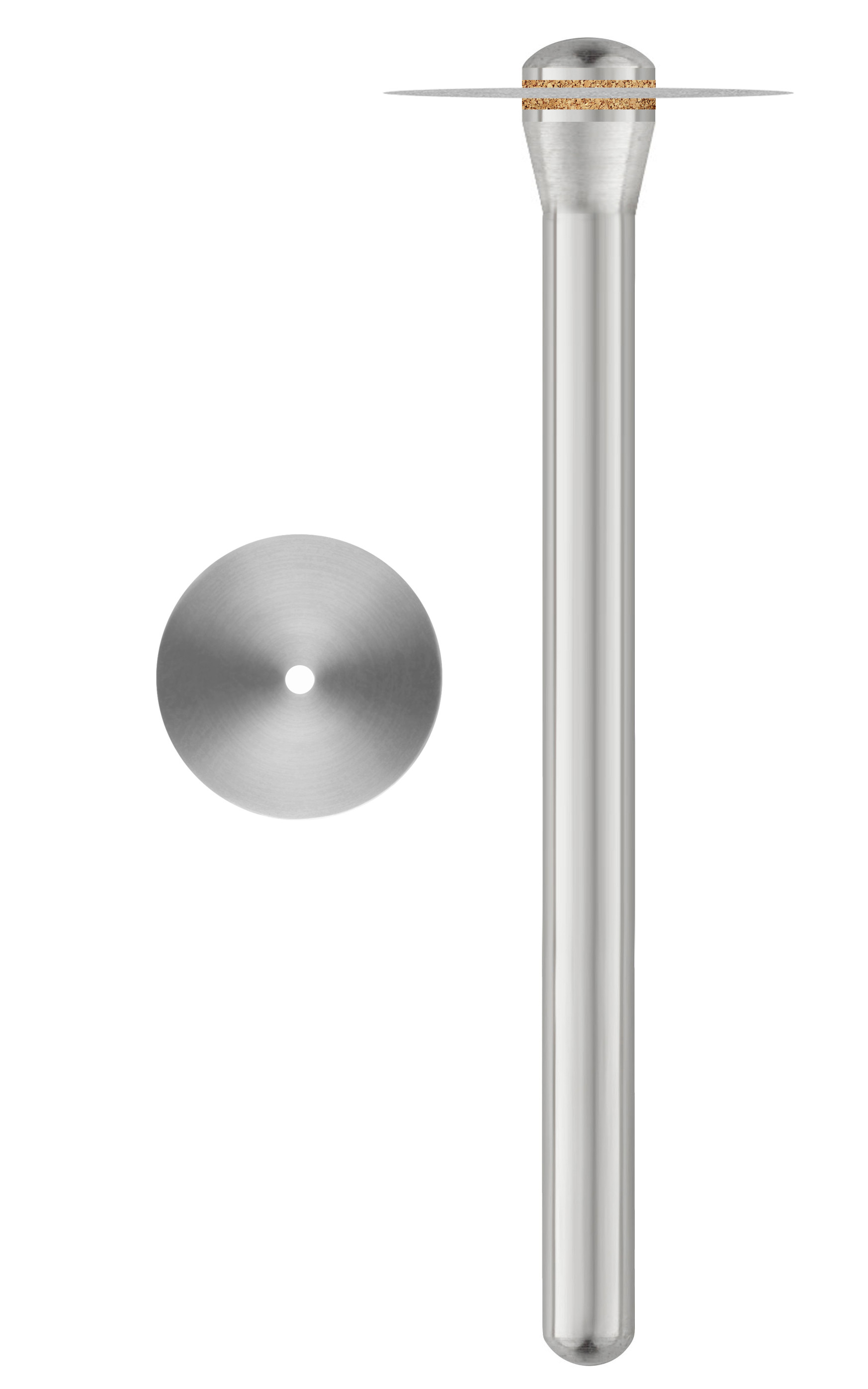 #917F/200 Coarse SS FLEX Mounted Diamond Discs - #917F/200 Coarse SS FLEX Mounted Diamond Discs - Image 1