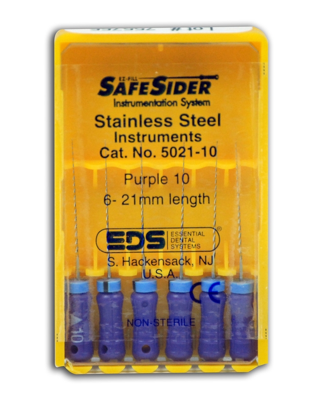 SafeSider Stainless-Steel Hand Reamers, 21 mm, 0.02 Taper, # 10, Purple, 6/Pk, 5021-10 thumbnail 7