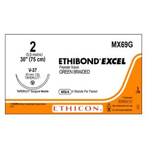 ETHICON ETHIBOND EXTRA POLYESTER SUTURES MX69G product image