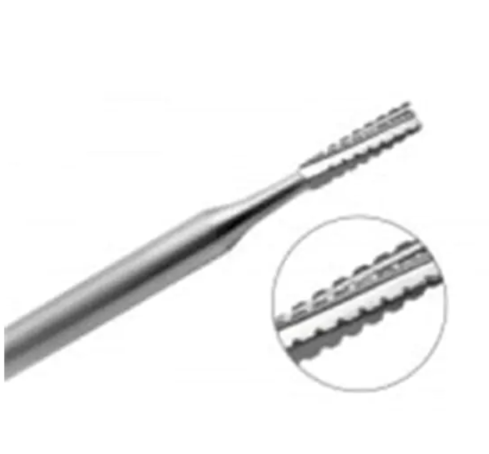 Alpen Operative Surgical Carbide Burs, FG, Straight Cross Cut Fissure, # 556, 0.9 mm, 100/Pk, R100556C thumbnail 11