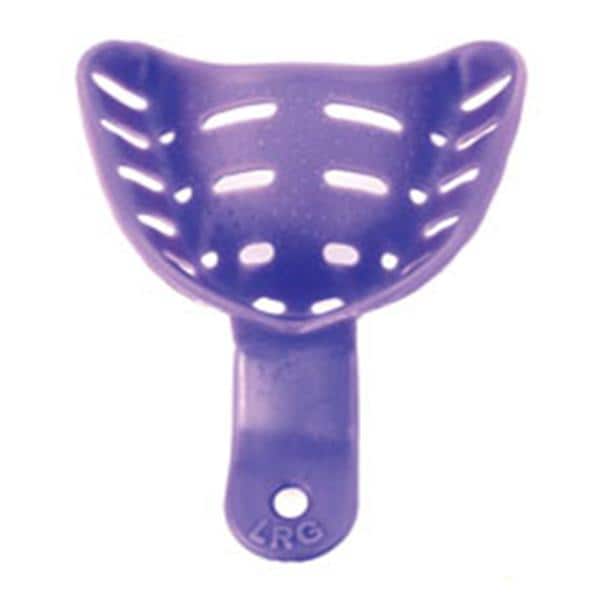 Tray-Aways Disposable Single Arch Edentulous Tray Perforated 5 Large Upper 12/Pk thumbnail 7