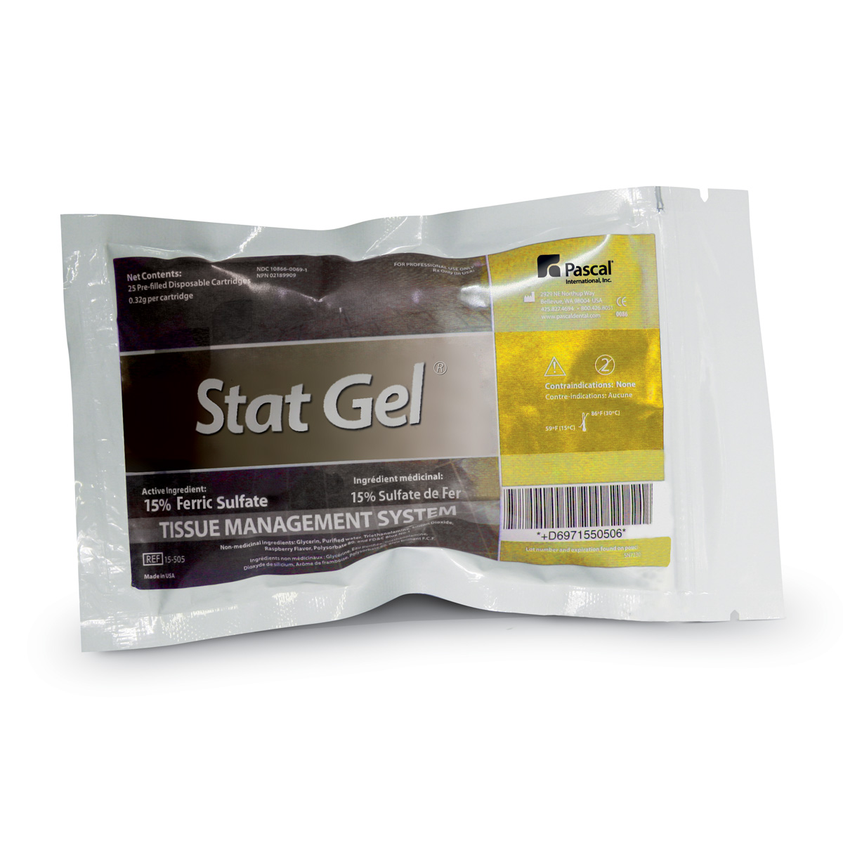 Retrax FS 15.5% Ferric Sulfate Gel 0.75 Gm Pro Pack 12 12/Pk thumbnail 6