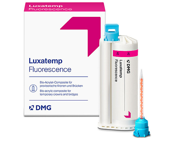Luxatemp Fluorescence Automix Temporary C&B Material, Cartridge Refill, 76 g, A3.5, 1/Pk, 110587 thumbnail 7
