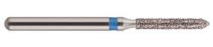 Diamond Burs Beveled Cylinder 886.012 Medium Blue 5/pk. - MARK3- Blue Streak - product image