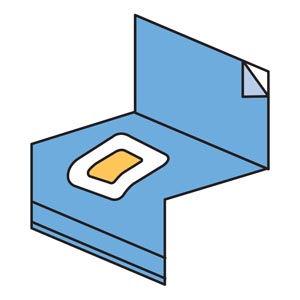 3M STERI-DRAPE CESAREAN-SECTION SHEETS & POUCHES 6697 product image