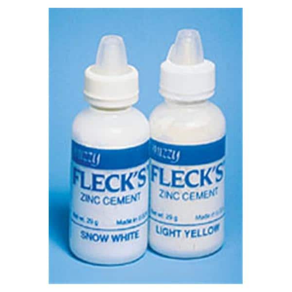 Fleck's Zinc Phosphate Cement, Powder, 29 g, Light Yellow, 1/Pk, 6050200 thumbnail 10