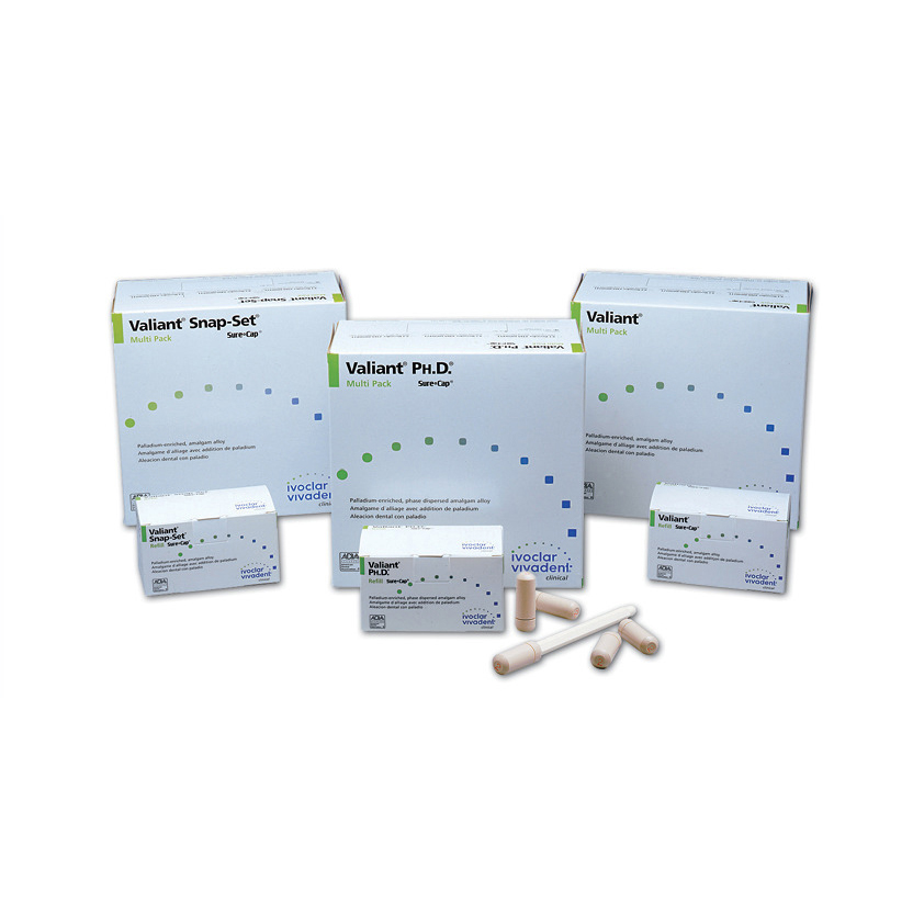 Valiant Ph.D SureCap Alloy Capsules Triple Spill Regular Set 500/Bx thumbnail 10