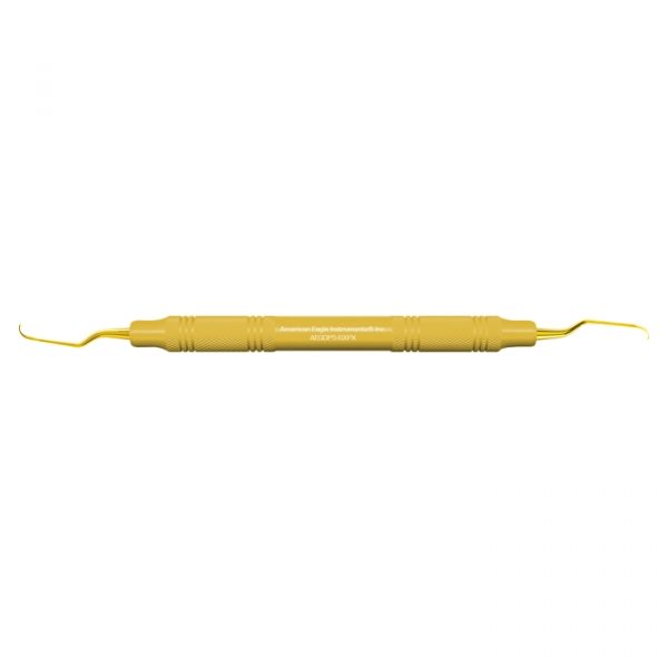 Curette Gracey Deep Pocket 5-6 XP 3/8 Yellow, AEGDP5-6XPX thumbnail 4