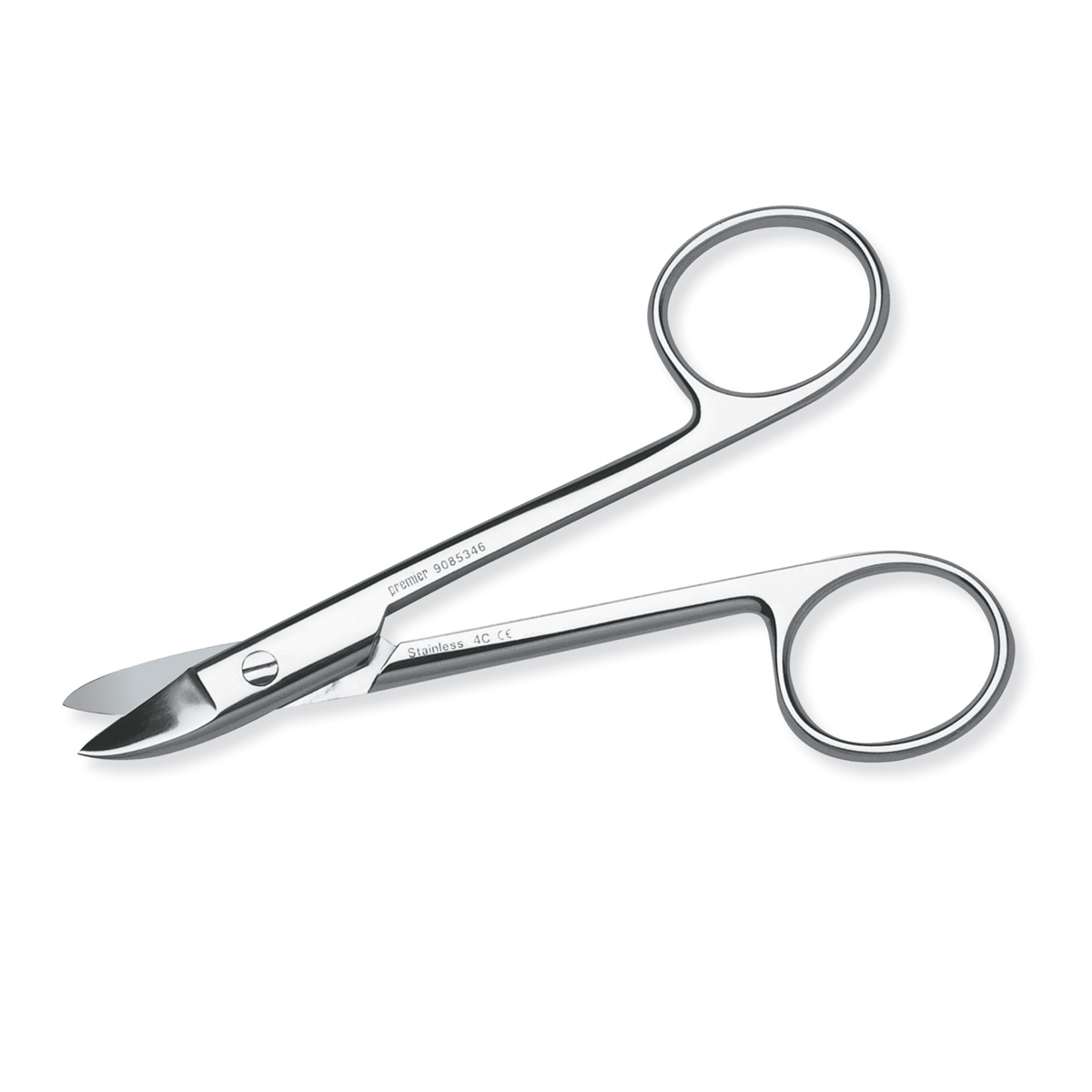 Crown and Collar Scissors, Curved, Sharp, 5", 1/Pk, 9085346 thumbnail 5