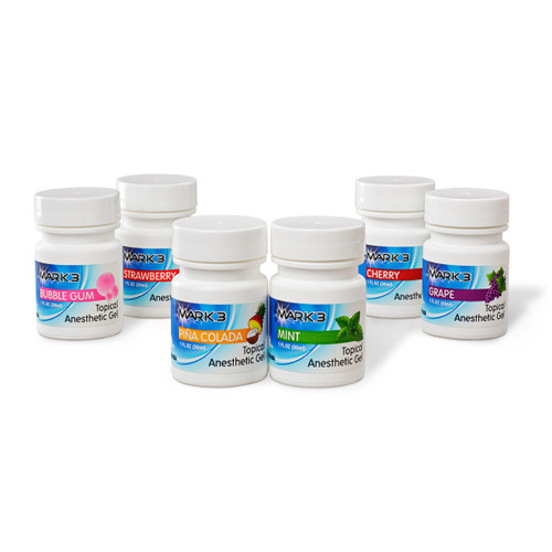 MARK3® Topical Anesthetic Gel Pina Colada 1oz Jar thumbnail 2