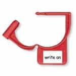 Miltex - Snap On Basket Tag Red 60 X 30mm product image